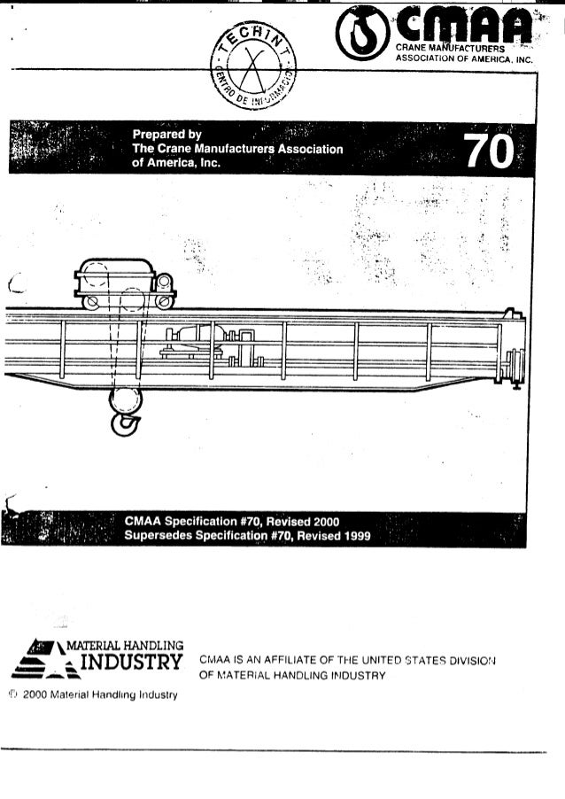 cmaa specification no.70